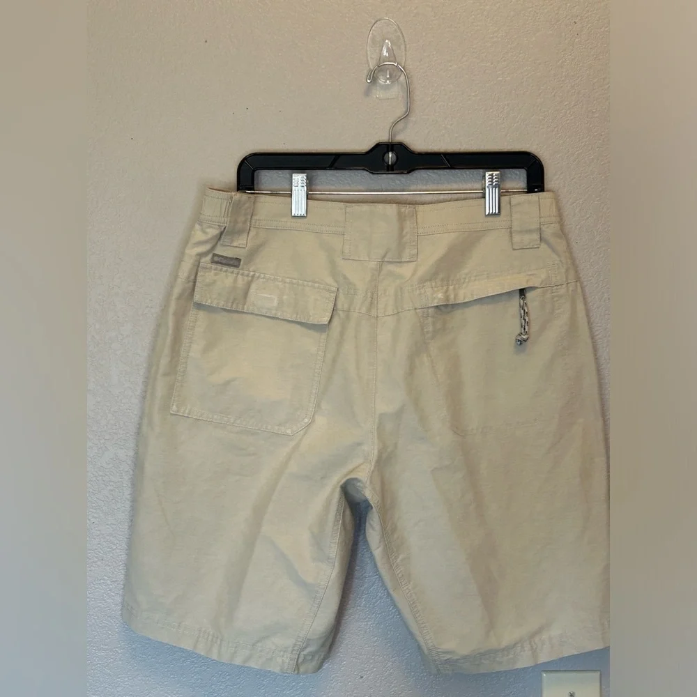 Columbia Casual Hiking Active Outdoor Utility Shorts Summer Khaki Athleisure